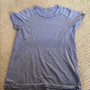Lululemon Blue Athletic T-Shirt